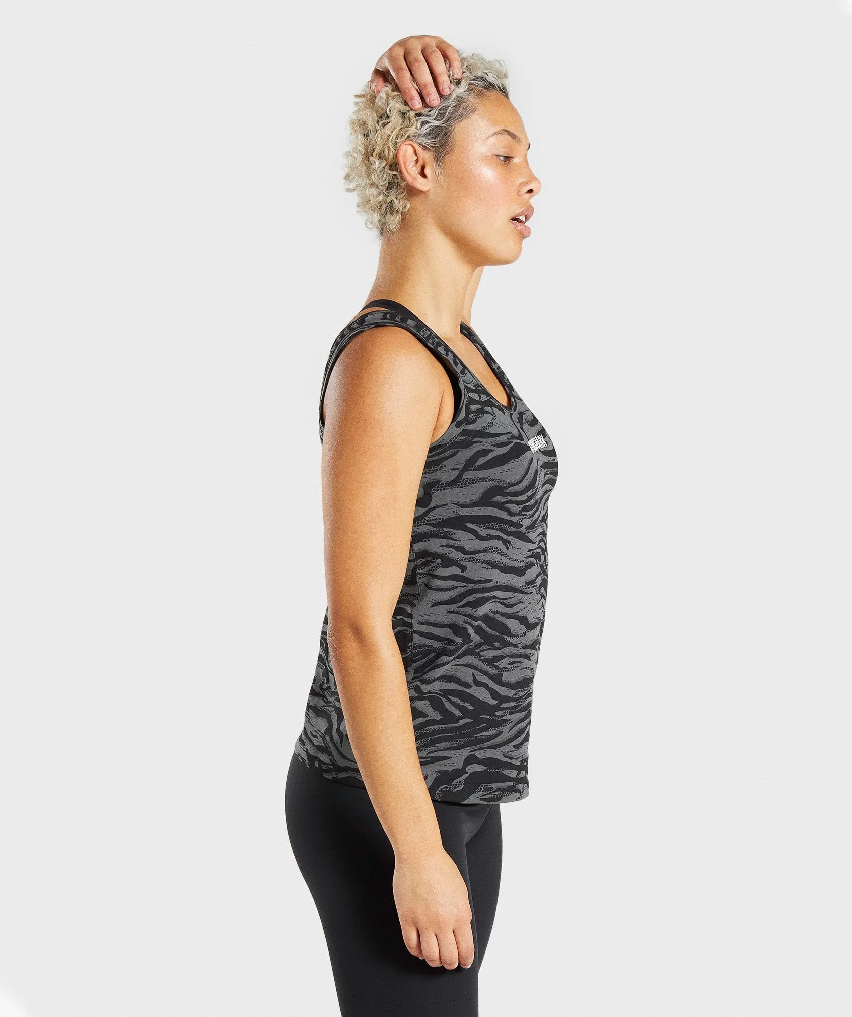Gymshark Animal Graphic Tank - Black Print sold by Gymshark product image thumbnail 3