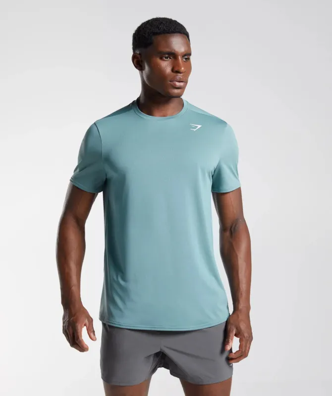 Gymshark Arrival T-Shirt - Thunder Blue sold by Gymshark