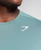 Gymshark Arrival T-Shirt - Thunder Blue sold by Gymshark