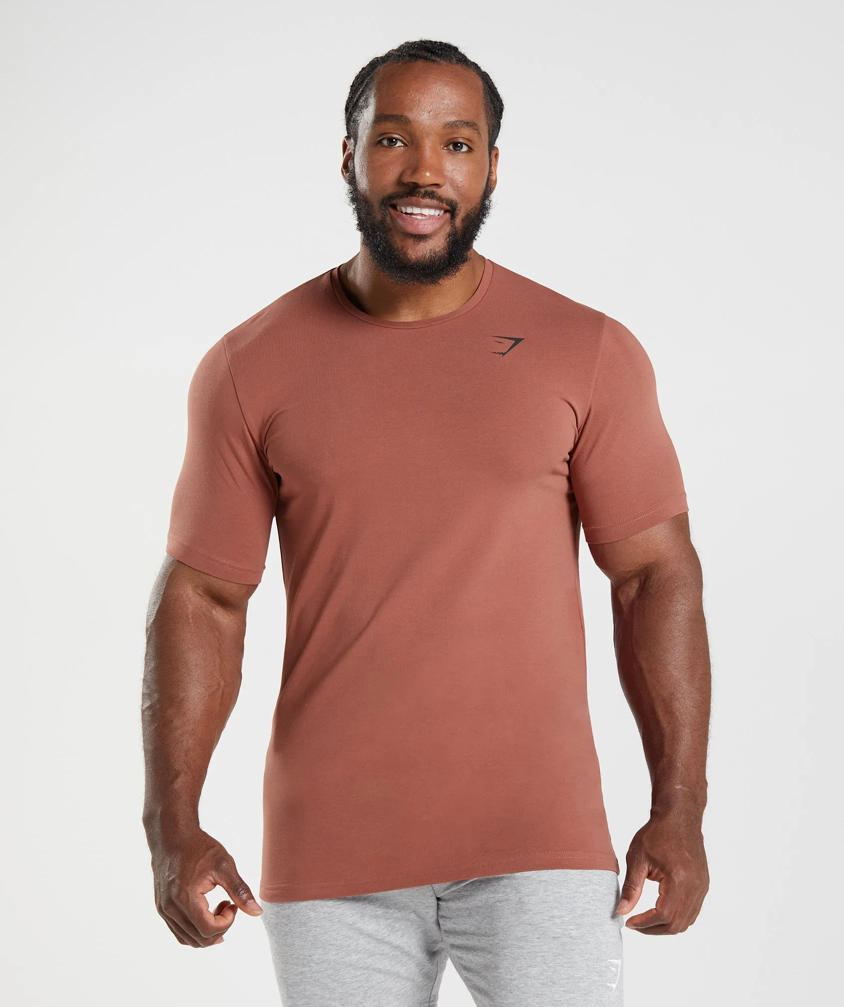 Gymshark Essential T-Shirt - Rose Brown sold by Gymshark