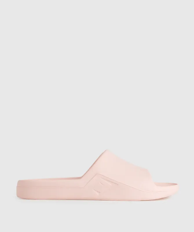 Gymshark Rest Day Slides - Misty Pink sold by Gymshark