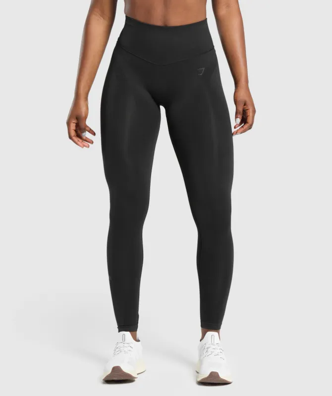 Gymshark Activate Seamless Leggings - Black sold by Gymshark