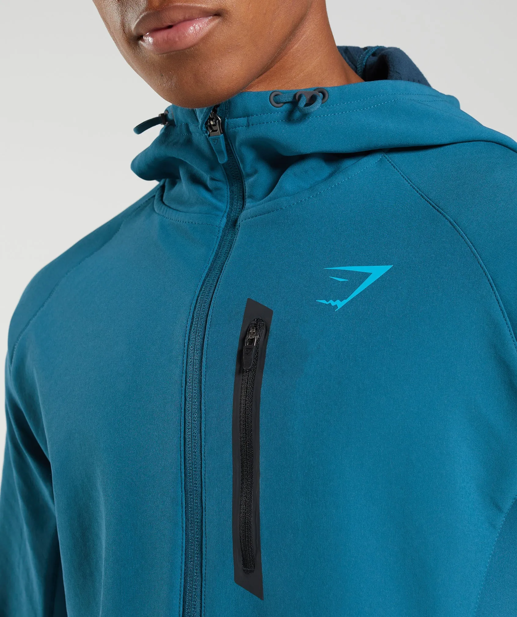 Gymshark Apex Jacket - Atlantic Blue sold by Gymshark product image thumbnail 5