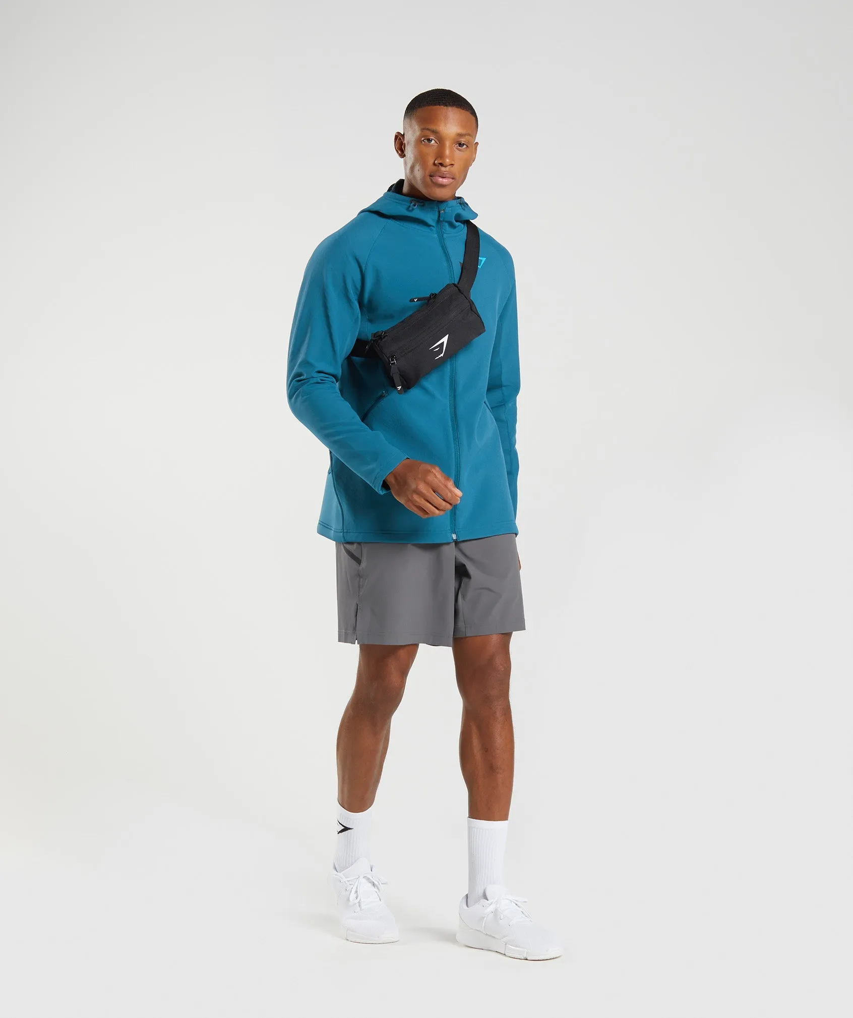 Gymshark Apex Jacket - Atlantic Blue sold by Gymshark product image thumbnail 4