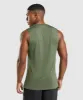 Gymshark Arrival Sleeveless T-Shirt - Core Olive sold by Gymshark