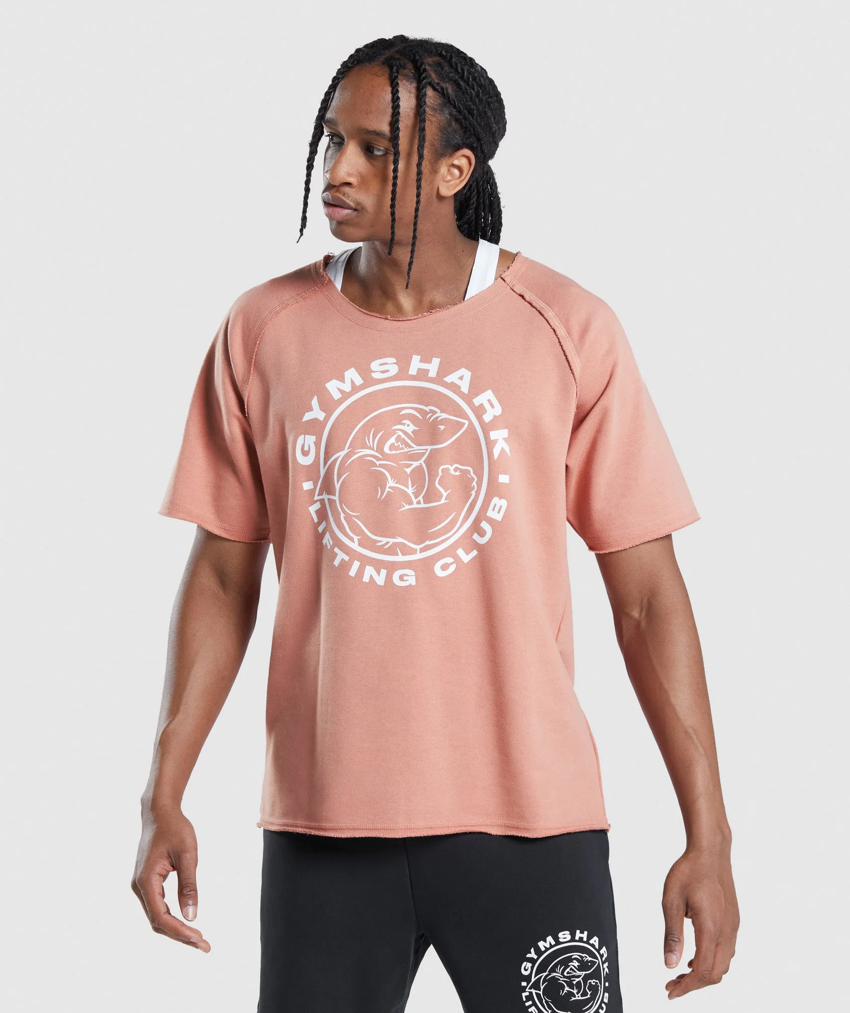 Gymshark Legacy Rag Top - Nevada Pink sold by Gymshark