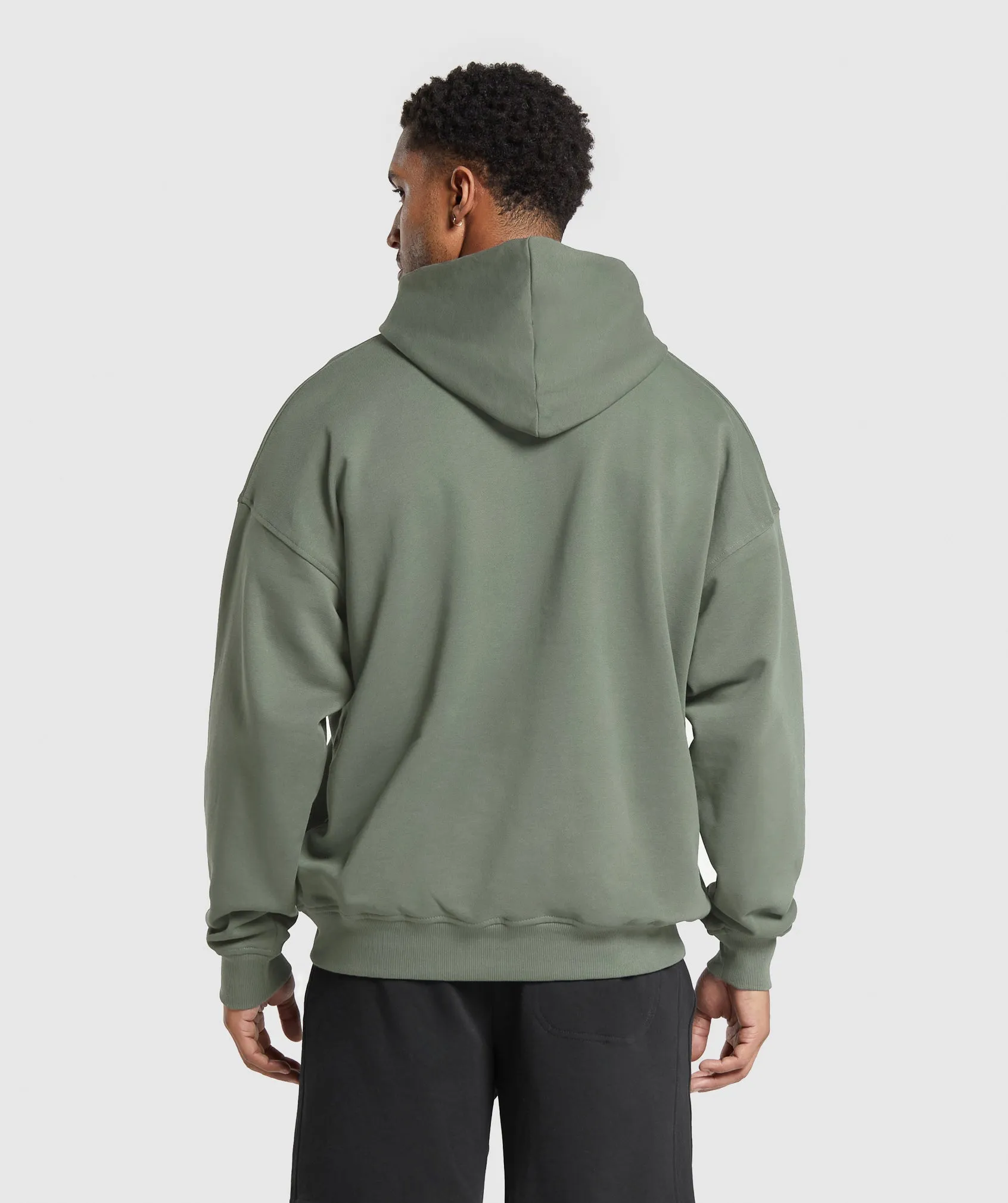 Gymshark Stacked Hoodie - Unit Green sold by Gymshark product image thumbnail 2