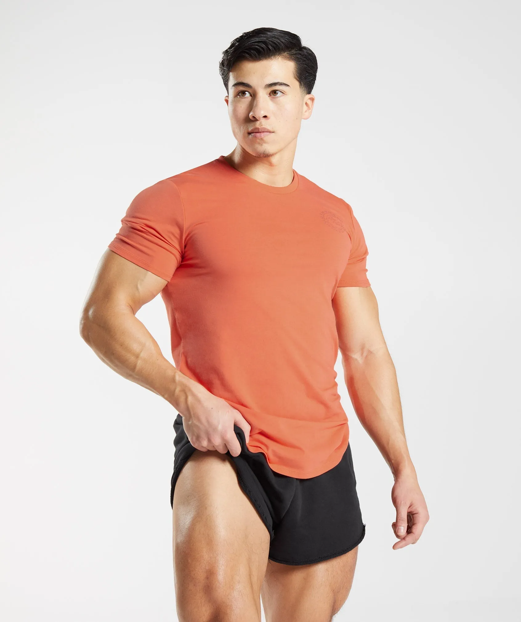 Gymshark Legacy T-Shirt - Aerospace Orange sold by Gymshark product image thumbnail 2