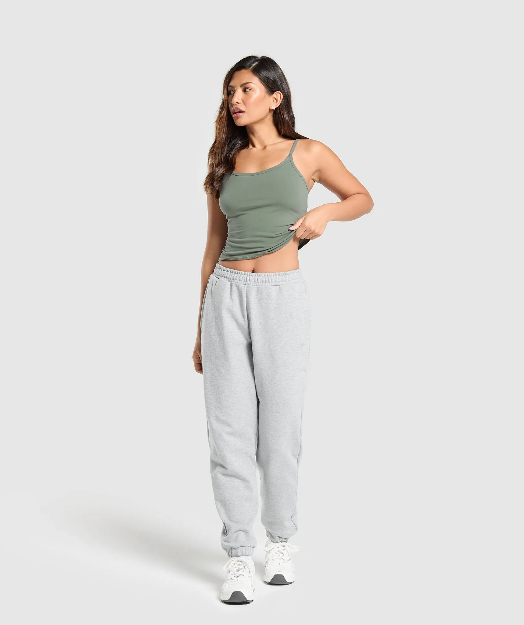 Gymshark Cotton Cami Tank - Unit Green sold by Gymshark product image thumbnail 4