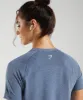 Gymshark Vital Seamless 2.0 Light T-Shirt - Evening Blue Marl sold by Gymshark