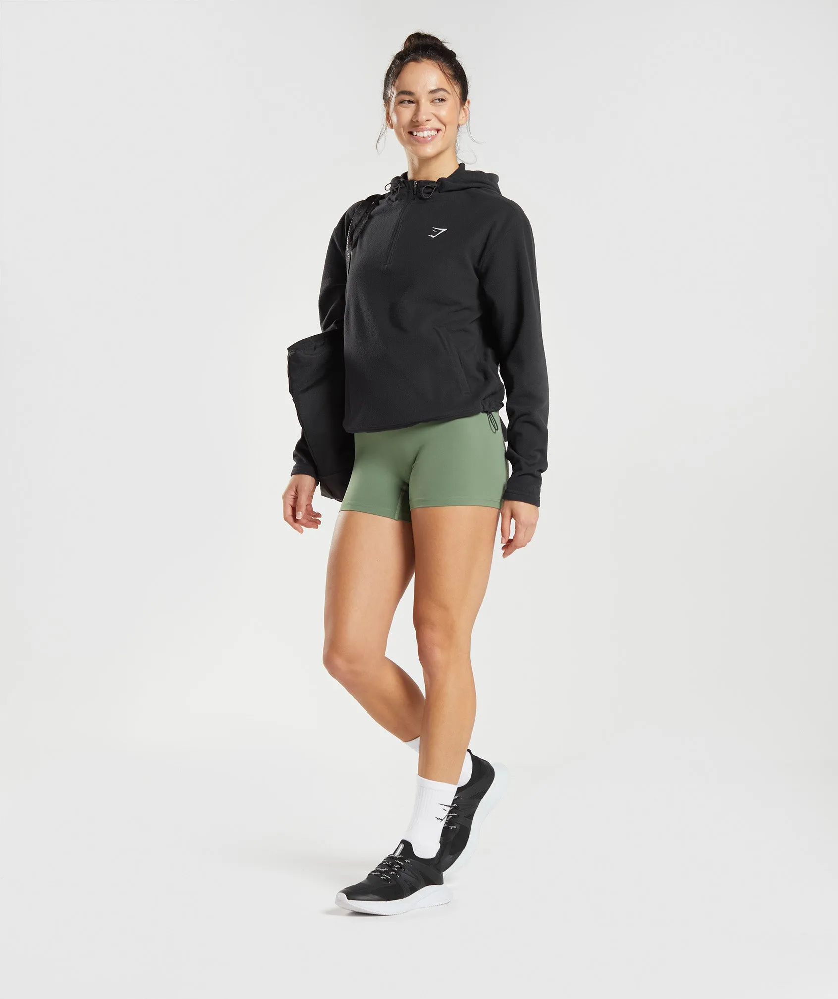 Gymshark Training Fleece 1/4 Zip - Black sold by Gymshark product image thumbnail 5