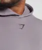 Gymshark Heritage Washed Hoodie - Fog Purple sold by Gymshark
