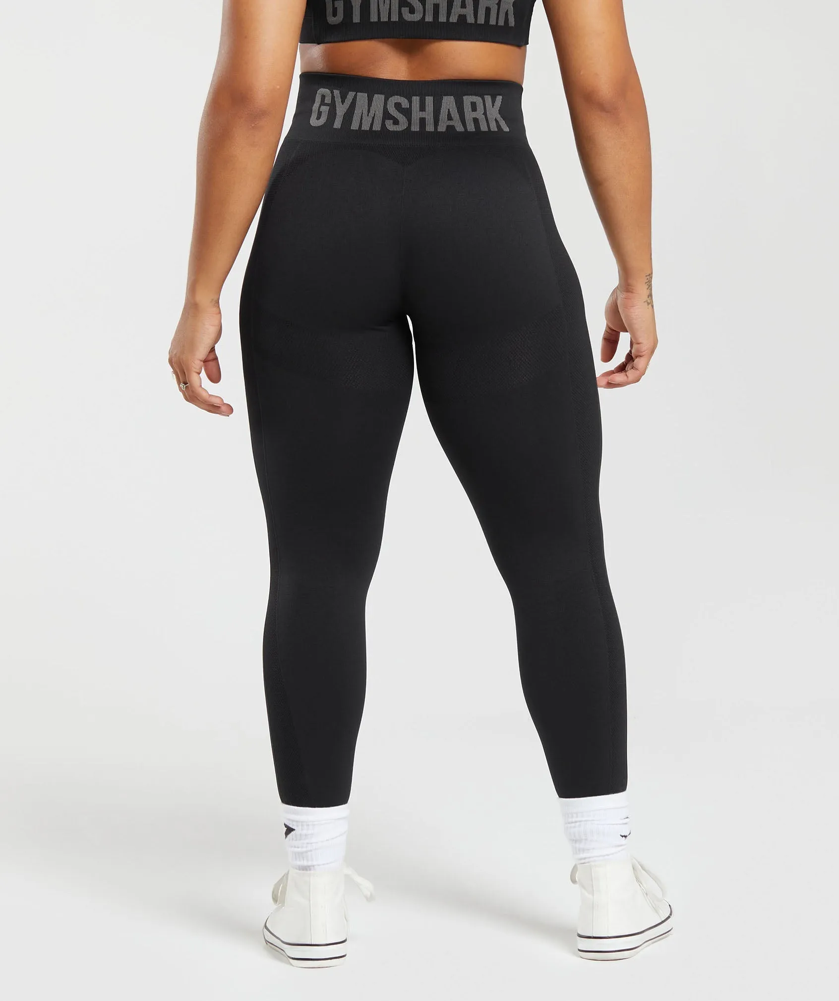 Gymshark Flex High Waisted Leggings - Black sold by Gymshark product image thumbnail 2