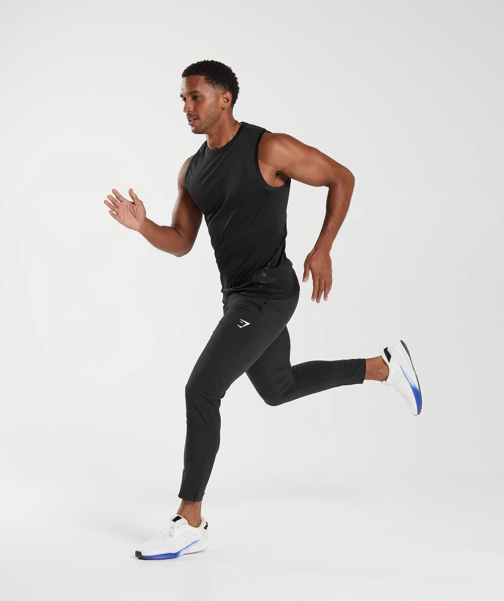 Gymshark Arrival Woven Joggers - Black sold by Gymshark product image thumbnail 4