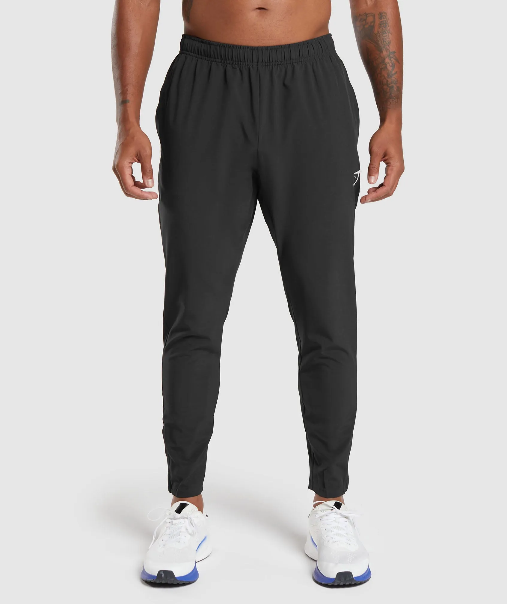 Gymshark Arrival Woven Joggers - Black sold by Gymshark