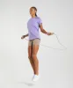 Gymshark Vital Seamless 2.0 Light T-Shirt - Digital Violet Marl sold by Gymshark