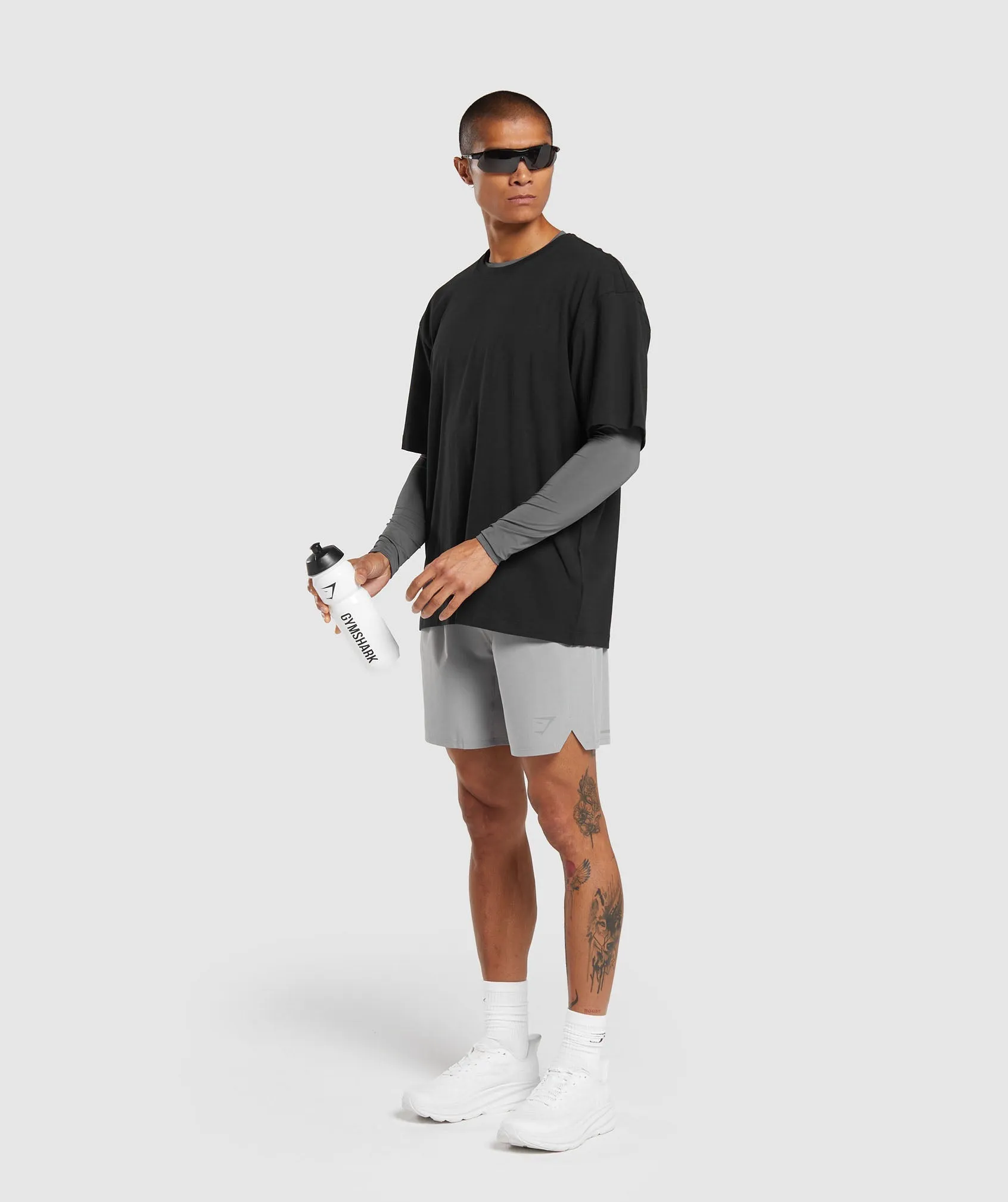 Gymshark Speed 7" Shorts - Smokey Grey sold by Gymshark product image thumbnail 5