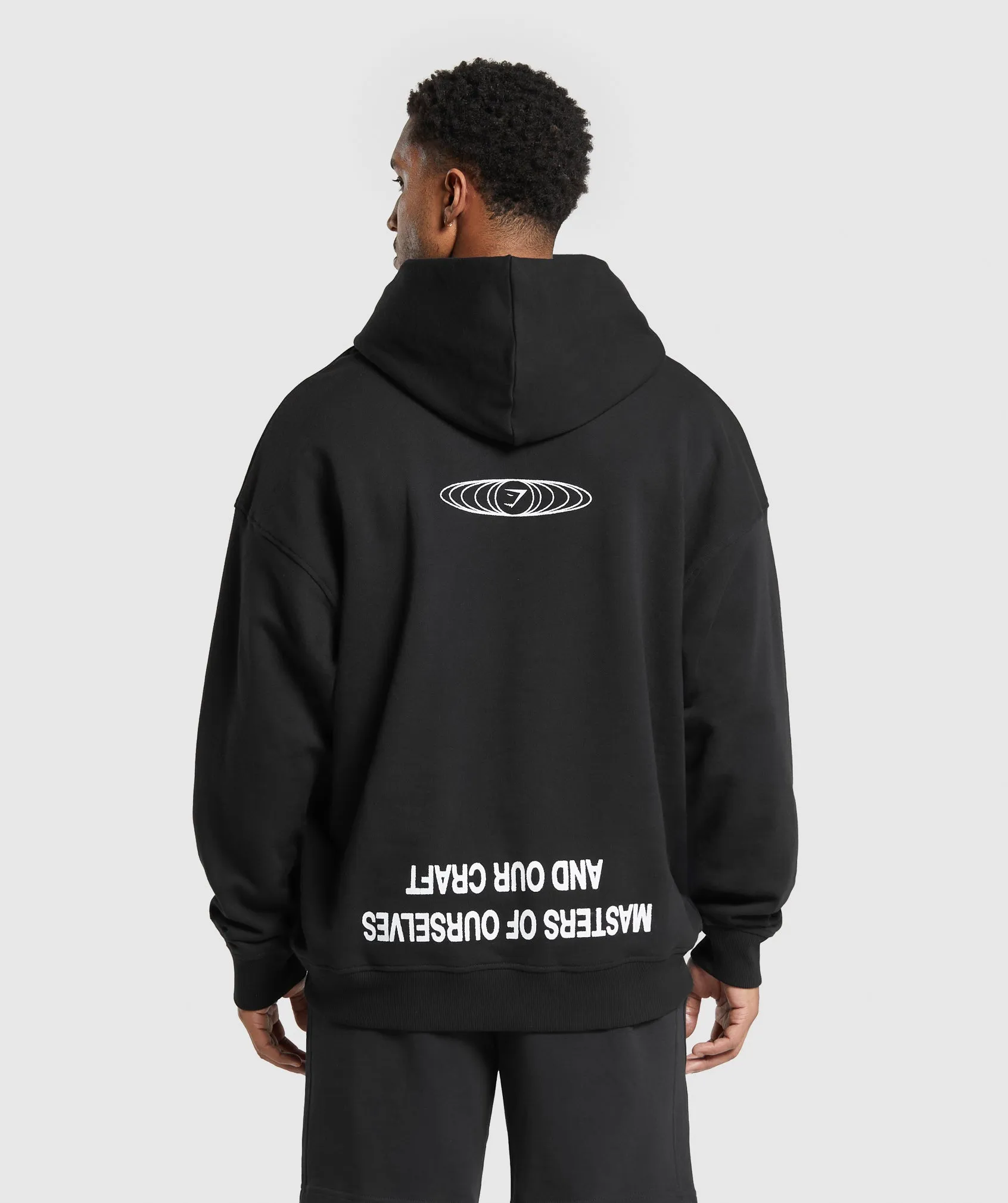 Gymshark Masters of Our Craft Hoodie - Black sold by Gymshark product image thumbnail 2