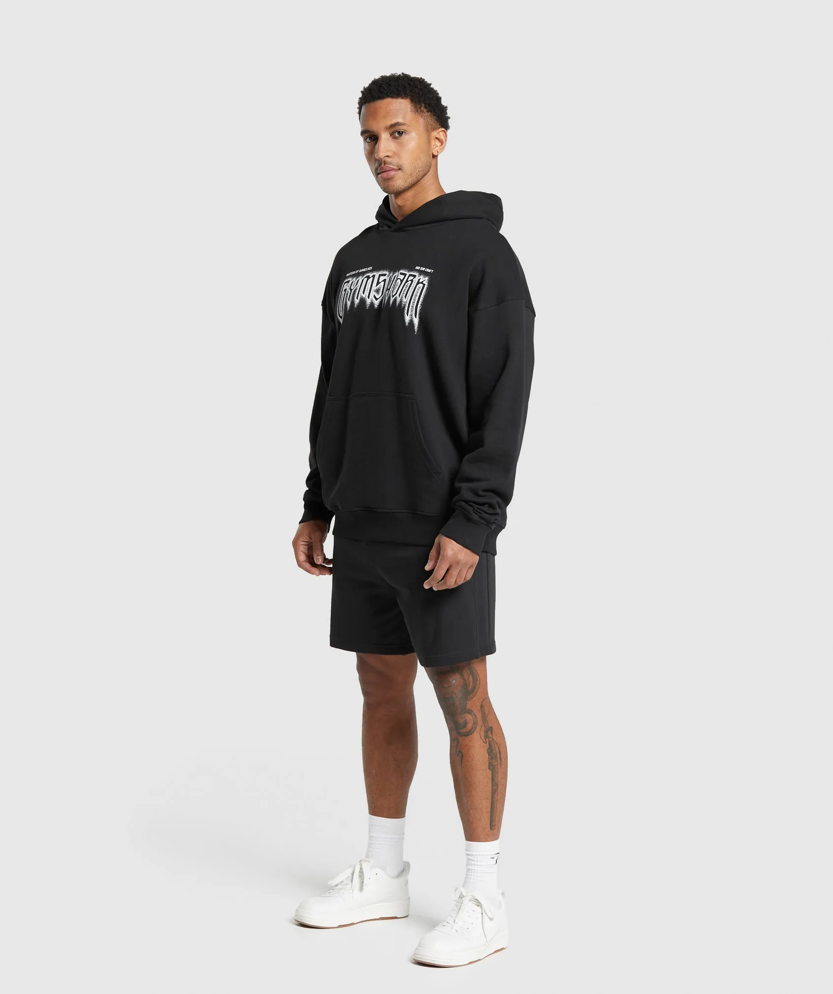 Gymshark Masters of Our Craft Hoodie - Black sold by Gymshark product image thumbnail 4