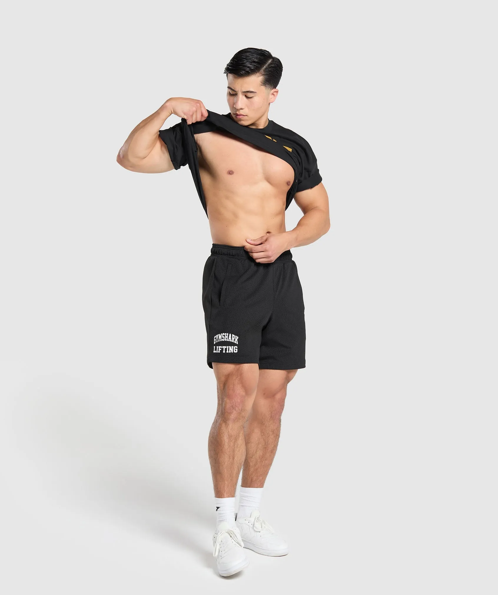 Gymshark Spartan T-Shirt - Black sold by Gymshark product image thumbnail 4
