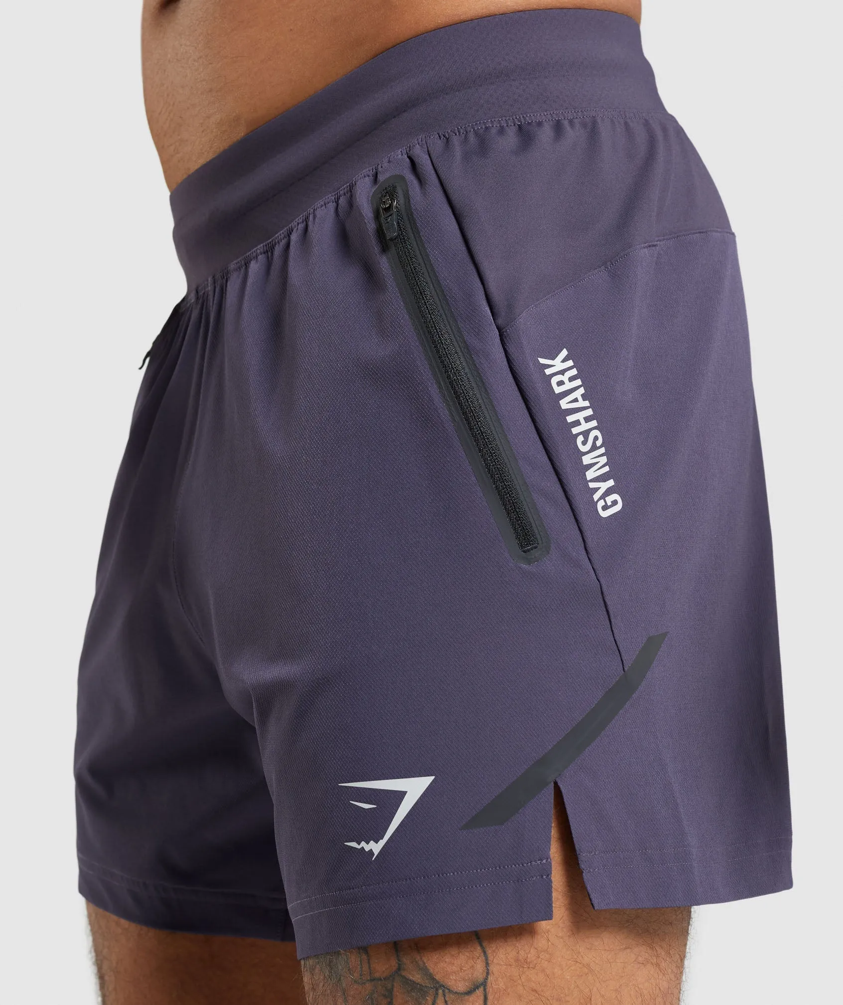 Gymshark Apex 5" Perform Shorts - Rich Purple sold by Gymshark product image thumbnail 5