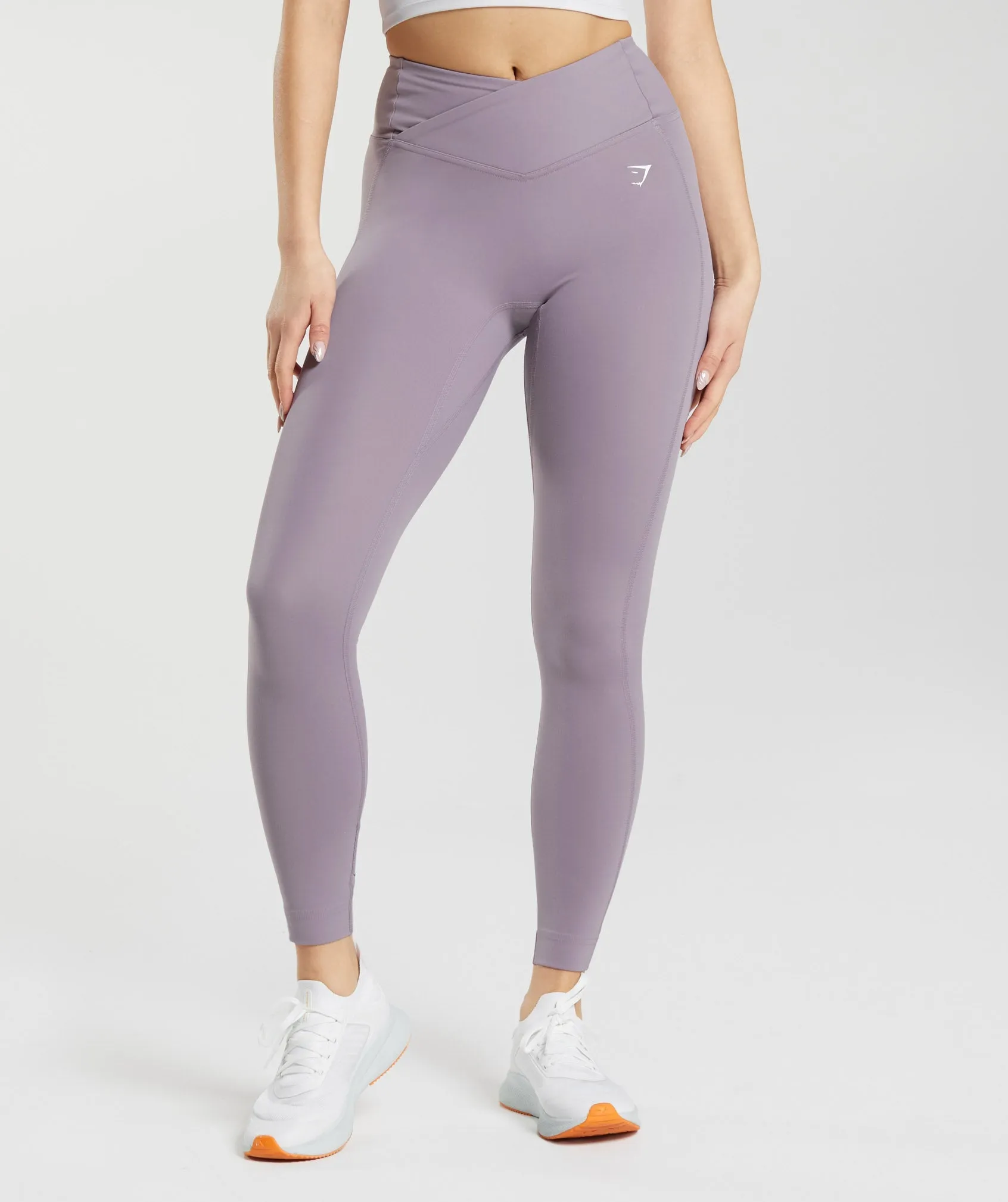 Gymshark Crossover Leggings - Slate Lavender sold by Gymshark