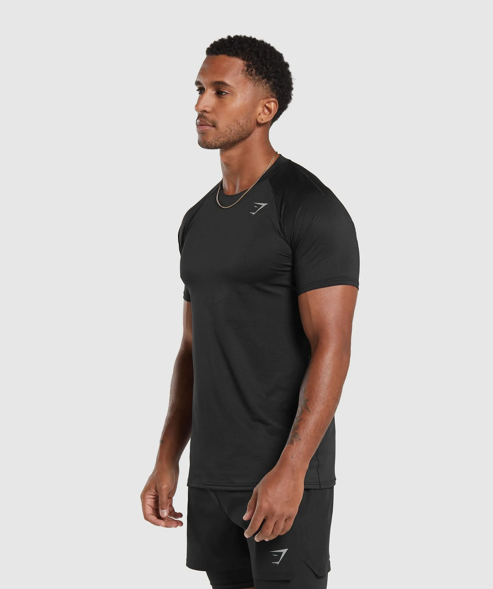 Gymshark Speed T-Shirt - Black sold by Gymshark product image thumbnail 3