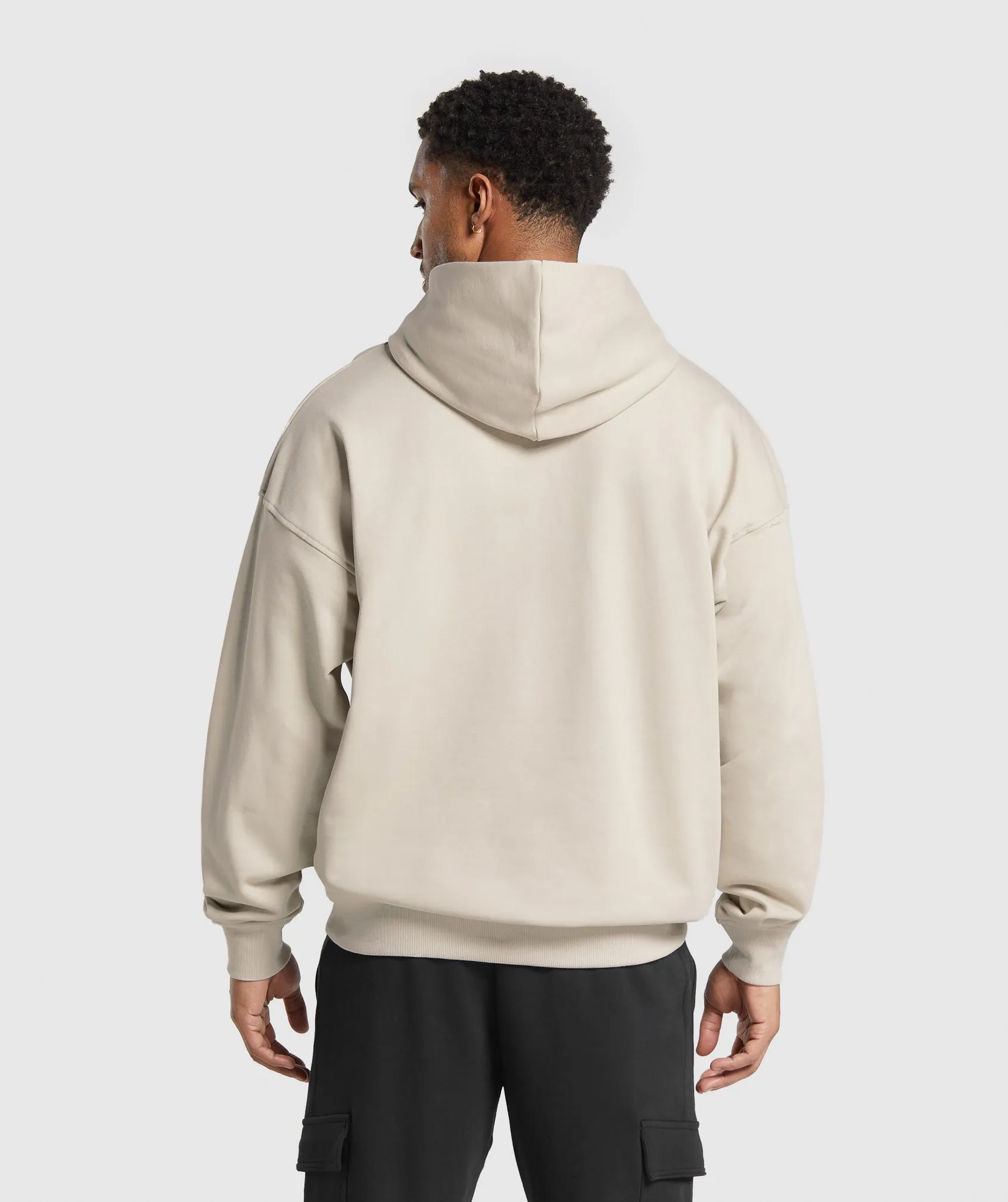 Gymshark Stacked Hoodie - Pebble Grey sold by Gymshark product image thumbnail 2