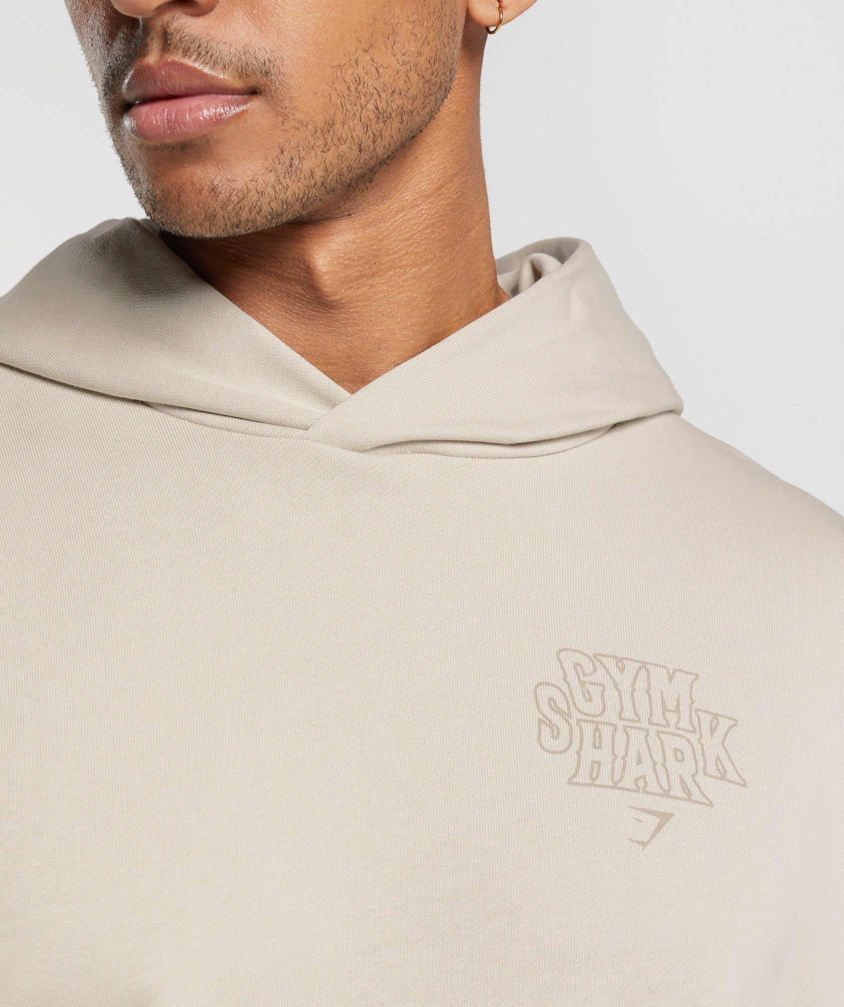 Gymshark Western Hoodie - Pebble Grey sold by Gymshark product image thumbnail 5