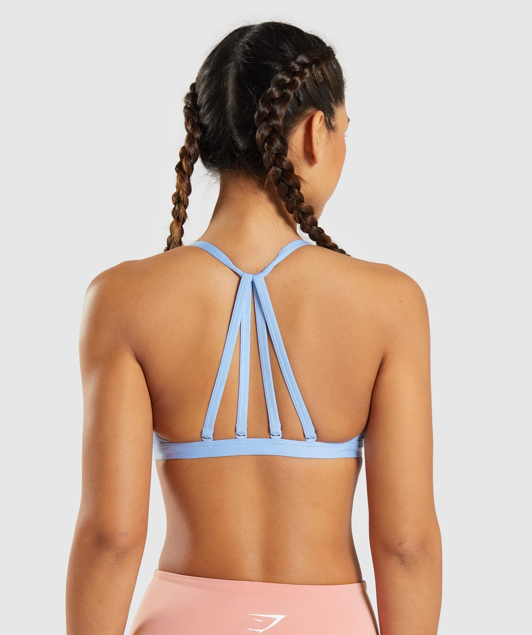 Gymshark Minimal Sports Bra - Moonstone Blue sold by Gymshark product image thumbnail 2
