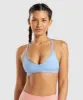 Gymshark Minimal Sports Bra - Moonstone Blue sold by Gymshark