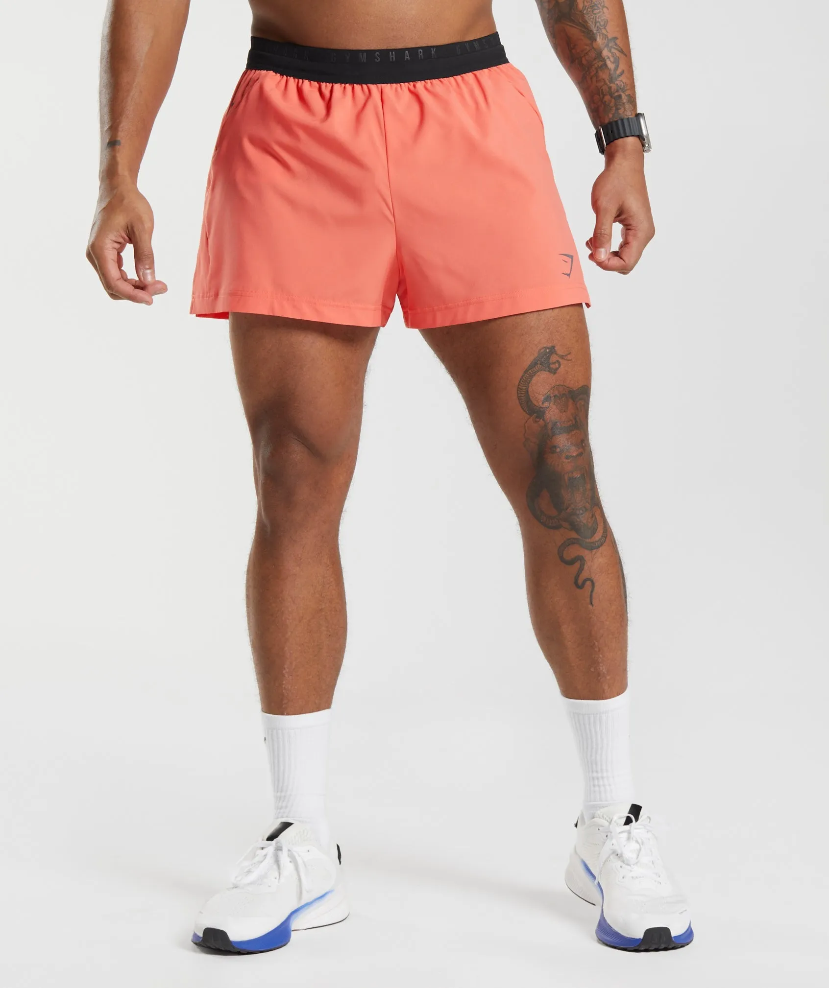 Gymshark Sport Run 3" Shorts - Aerospace Orange sold by Gymshark