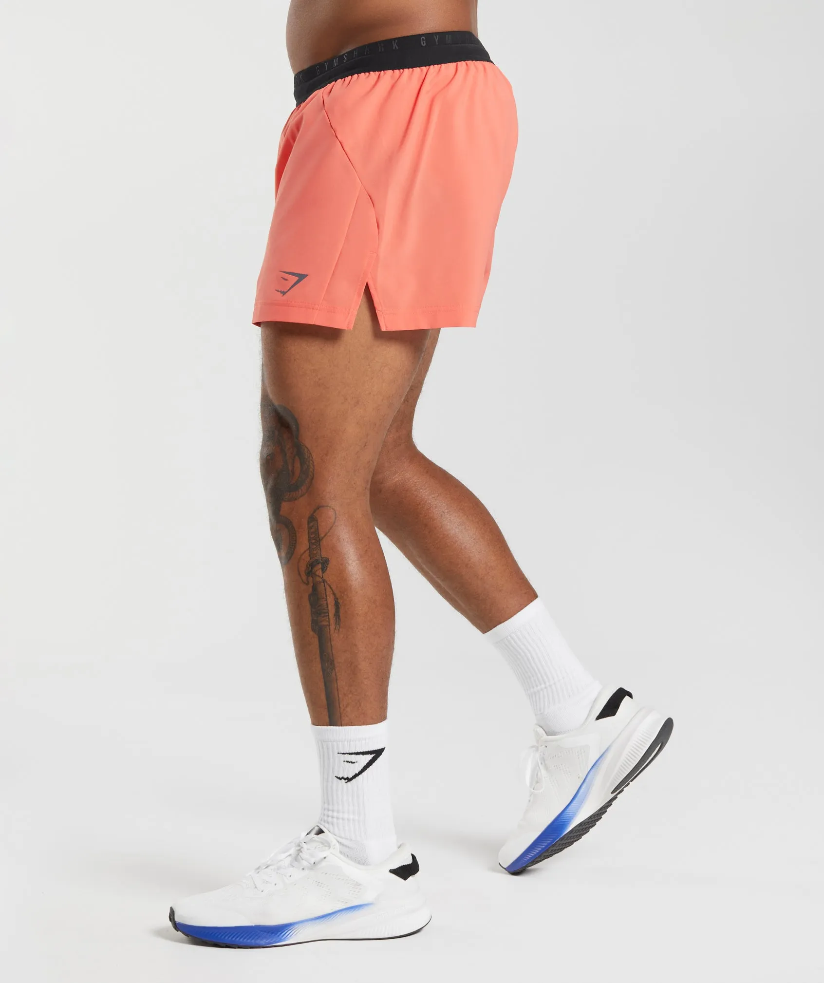 Gymshark Sport Run 3" Shorts - Aerospace Orange sold by Gymshark product image thumbnail 3