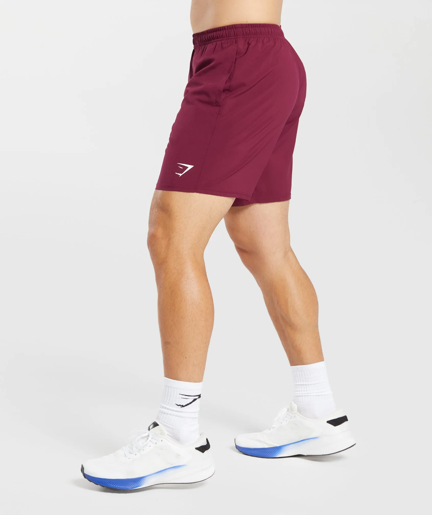 Gymshark Arrival 7" Shorts - Plum Pink sold by Gymshark product image thumbnail 3
