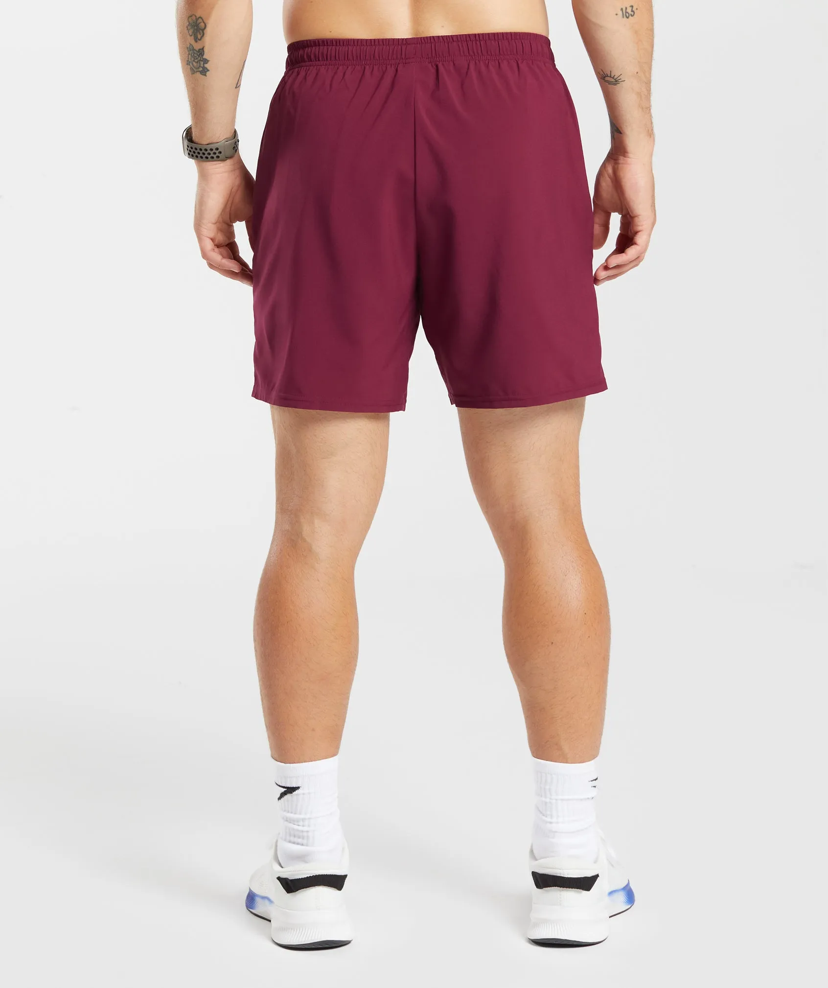 Gymshark Arrival 7" Shorts - Plum Pink sold by Gymshark product image thumbnail 2