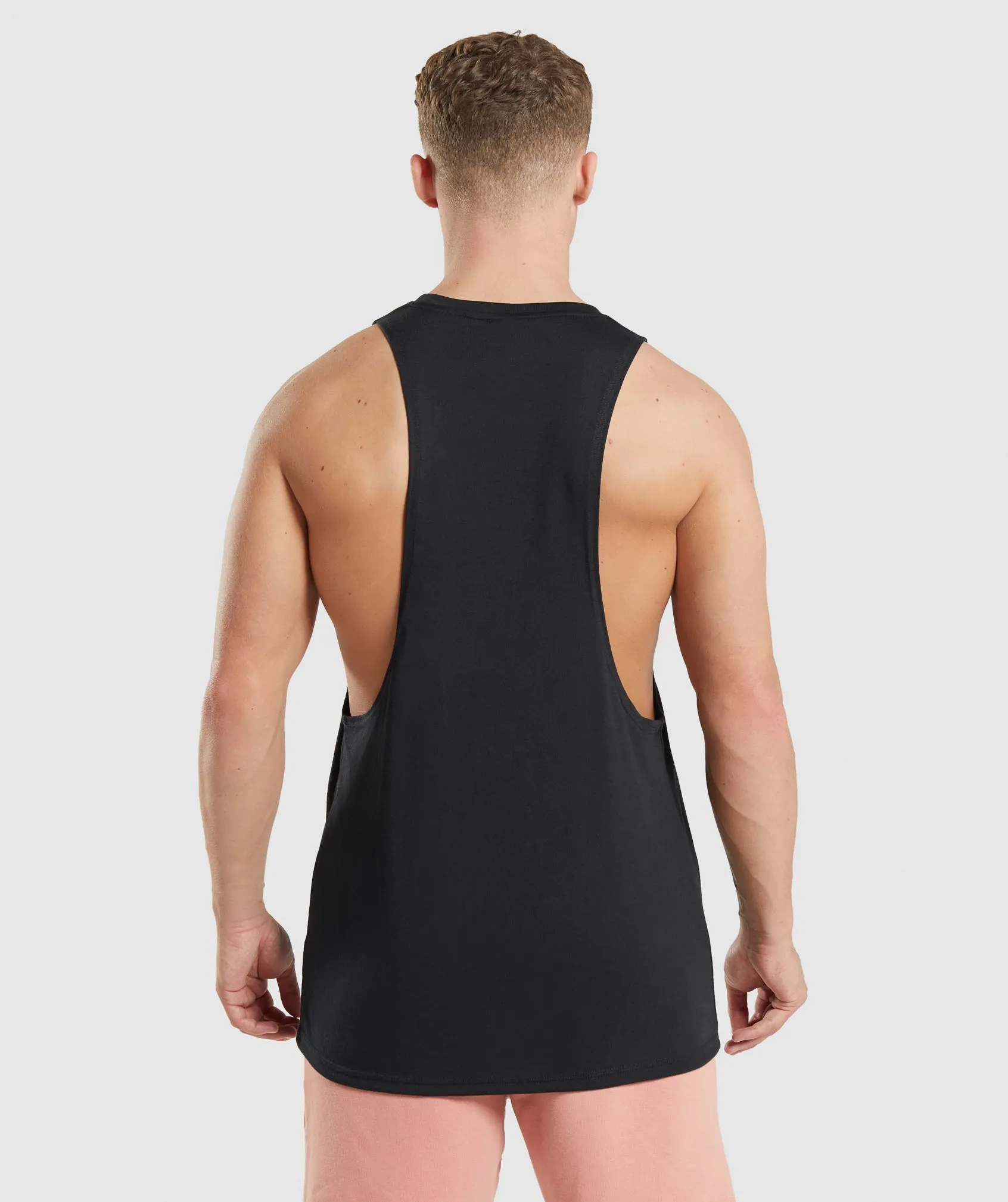 Gymshark Legacy Drop Arm Tank - Black sold by Gymshark product image thumbnail 2