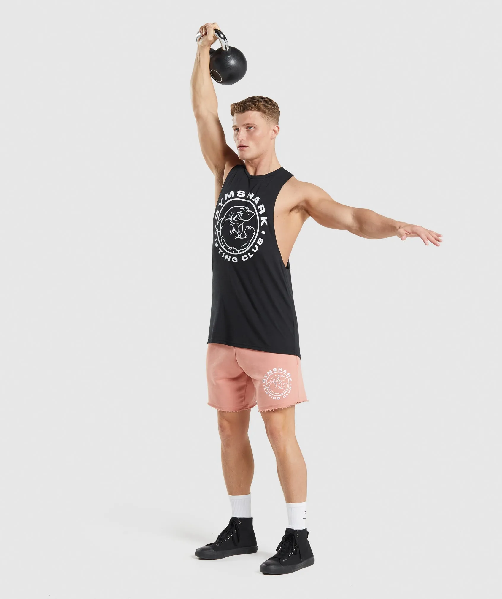 Gymshark Legacy Drop Arm Tank - Black sold by Gymshark product image thumbnail 4