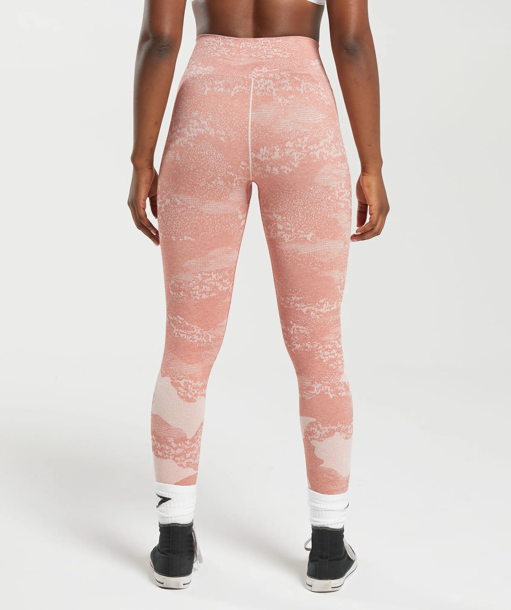 Gymshark Adapt Camo Seamless Leggings - Misty Pink/Hazy Pink sold by Gymshark product image thumbnail 2