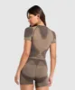 Gymshark Blur Seamless T-Shirt - Archive Brown/Soul Brown sold by Gymshark