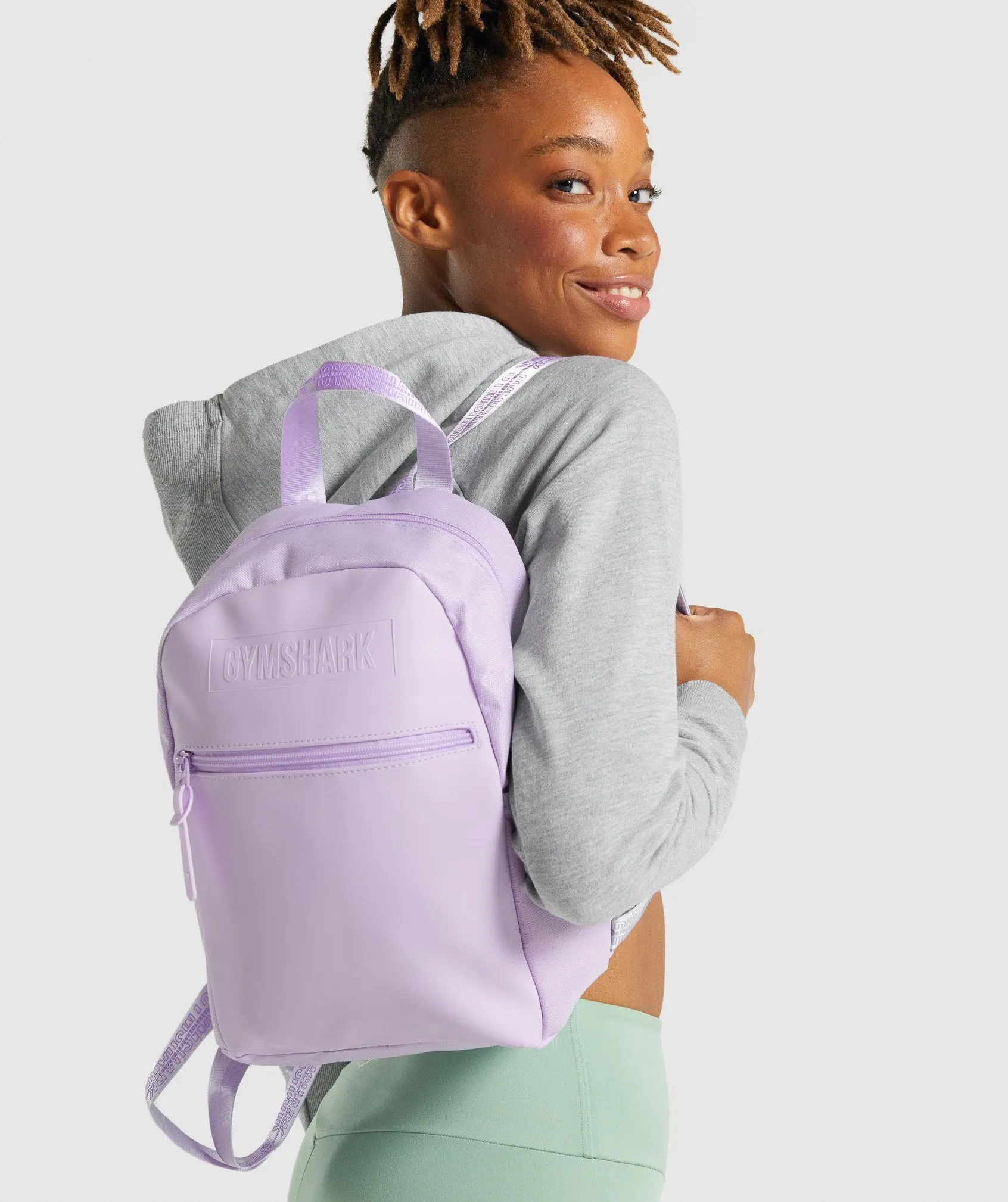 Gymshark Everyday Mini Backpack - Light Purple sold by Gymshark product image thumbnail 2