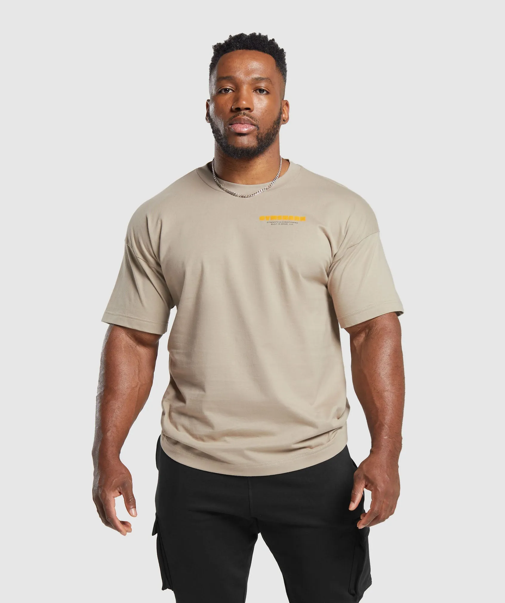 Gymshark Heavy Metal T-Shirt - Brown sold by Gymshark product image thumbnail 2