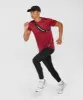 Gymshark Sport T-Shirt - Salsa Red/Black Marl sold by Gymshark