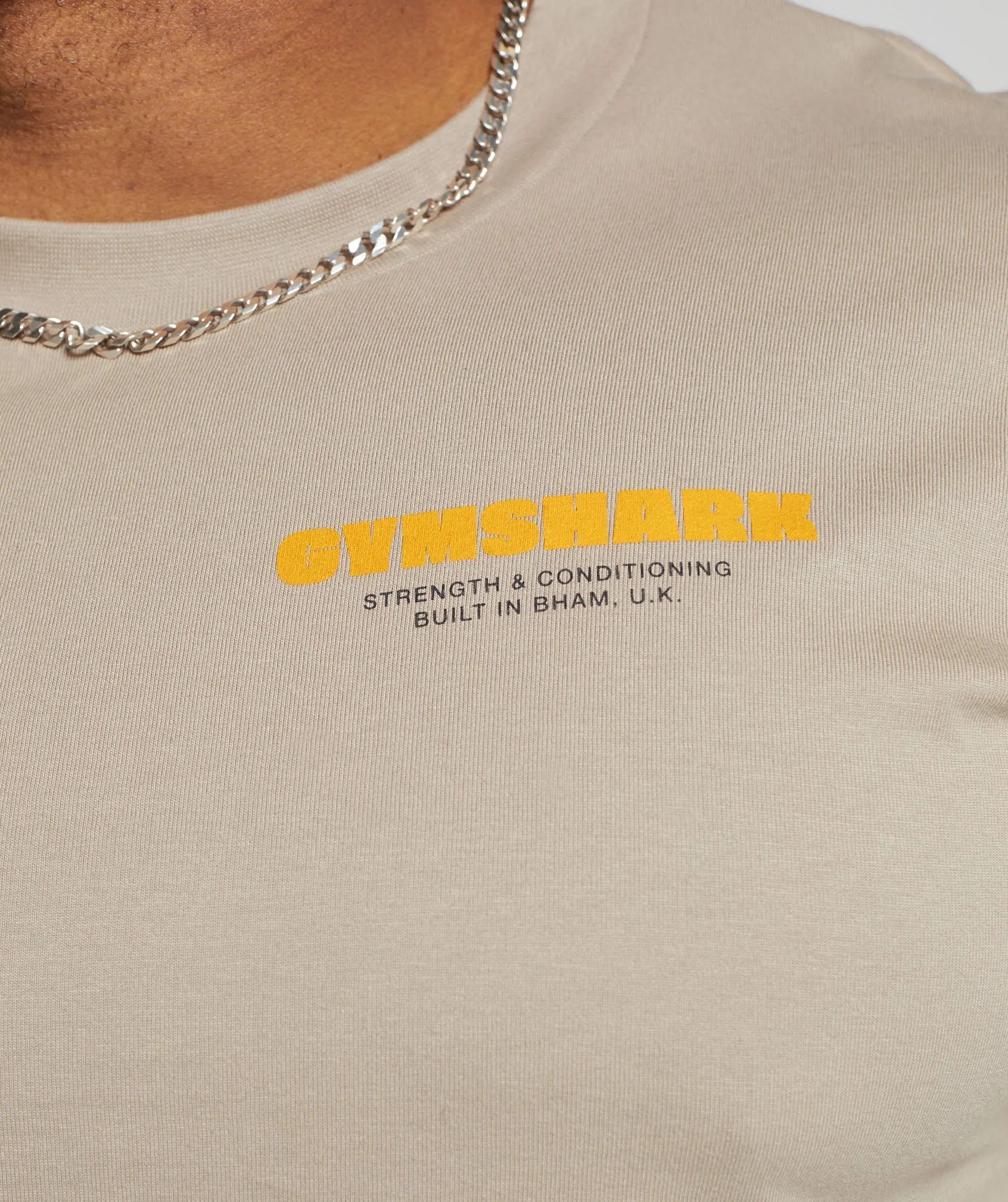 Gymshark Heavy Metal T-Shirt - Brown sold by Gymshark product image thumbnail 5