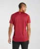 Gymshark Sport T-Shirt - Salsa Red/Black Marl sold by Gymshark