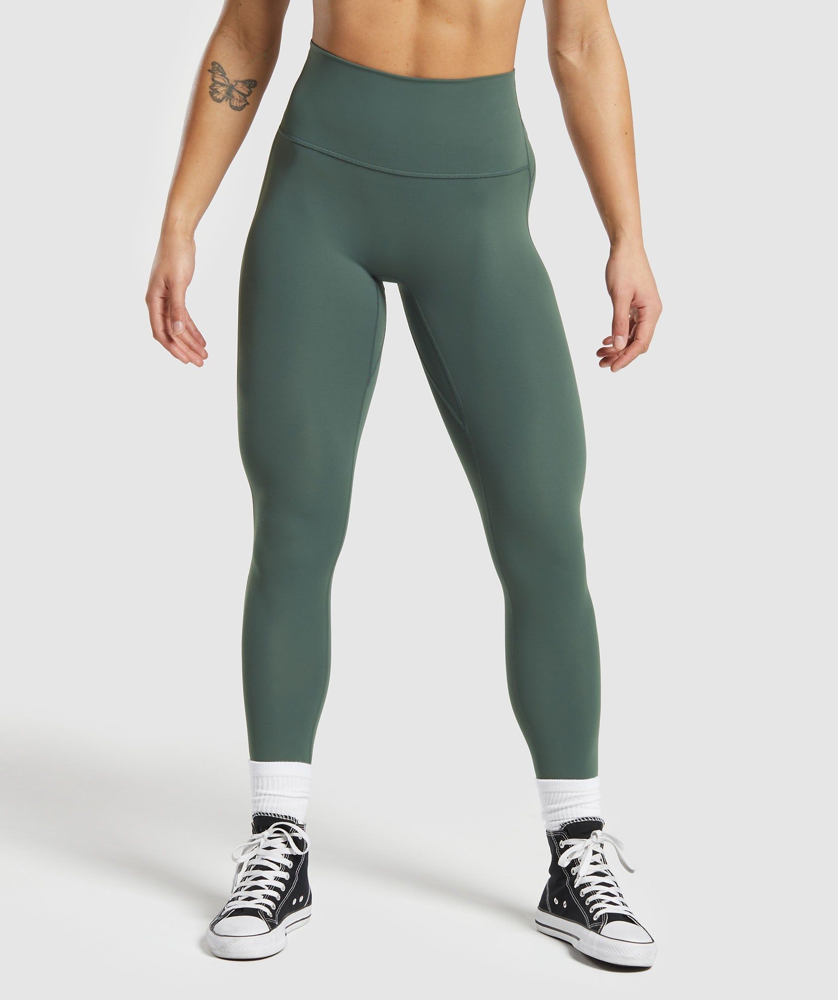 Gymshark Legacy Leggings - Slate Teal sold by Gymshark