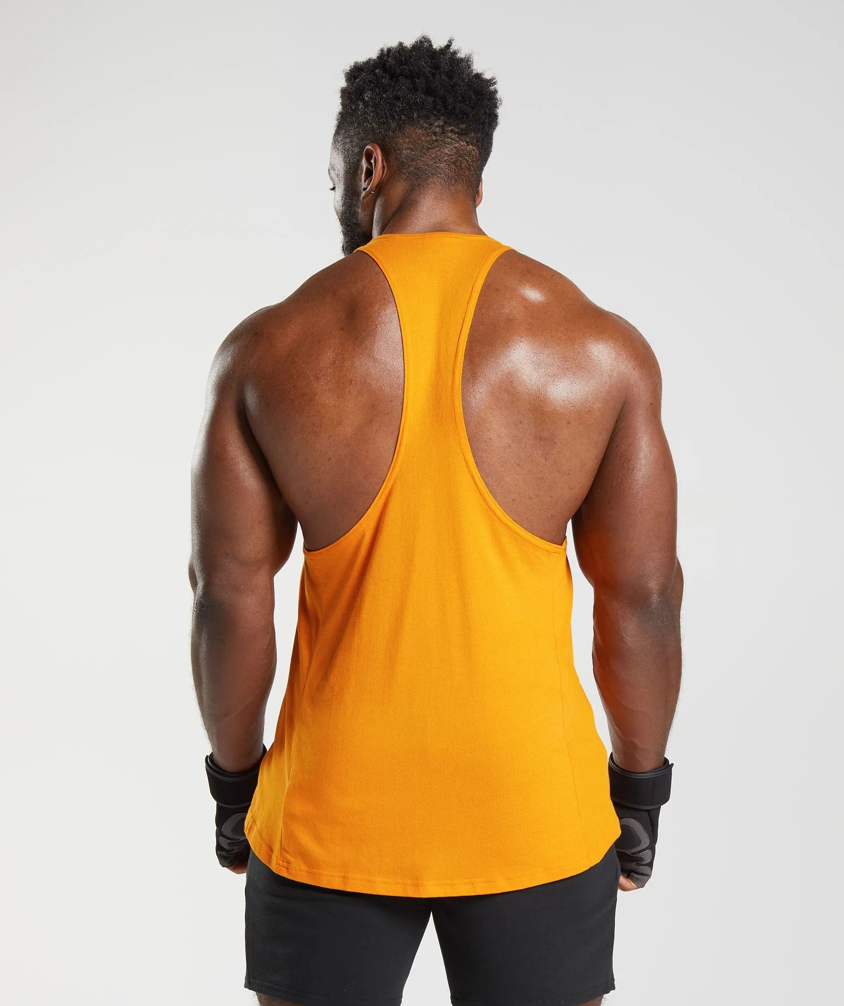 Gymshark React Stringer - Sunburst Orange sold by Gymshark product image thumbnail 2