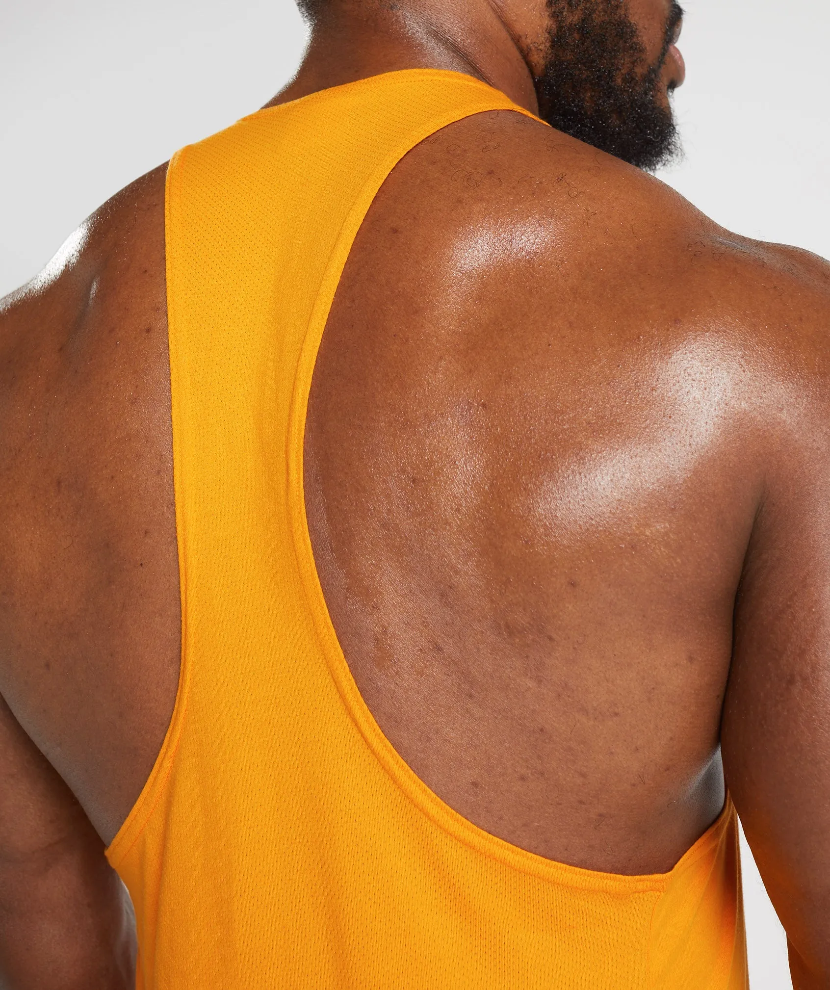 Gymshark React Stringer - Sunburst Orange sold by Gymshark product image thumbnail 5