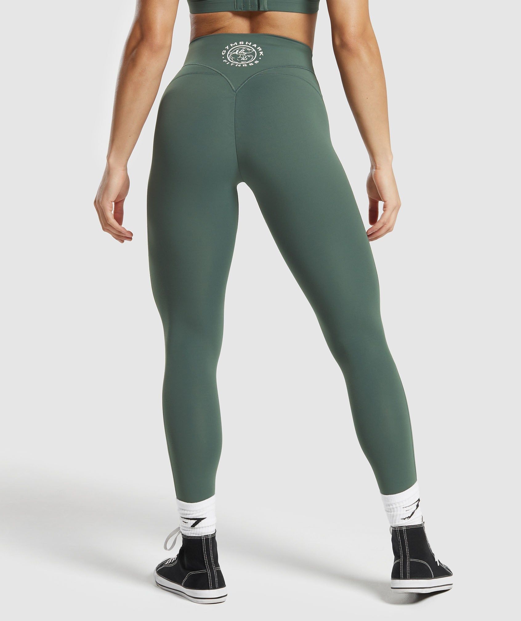 Gymshark Legacy Leggings - Slate Teal sold by Gymshark product image thumbnail 2