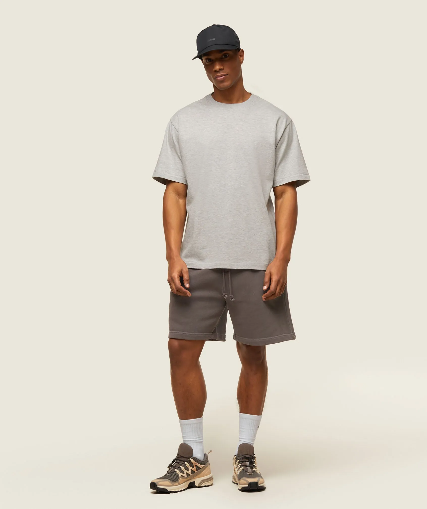 Gymshark everywear Relaxed T-Shirt - Light Grey Core Marl sold by Gymshark product image thumbnail 2