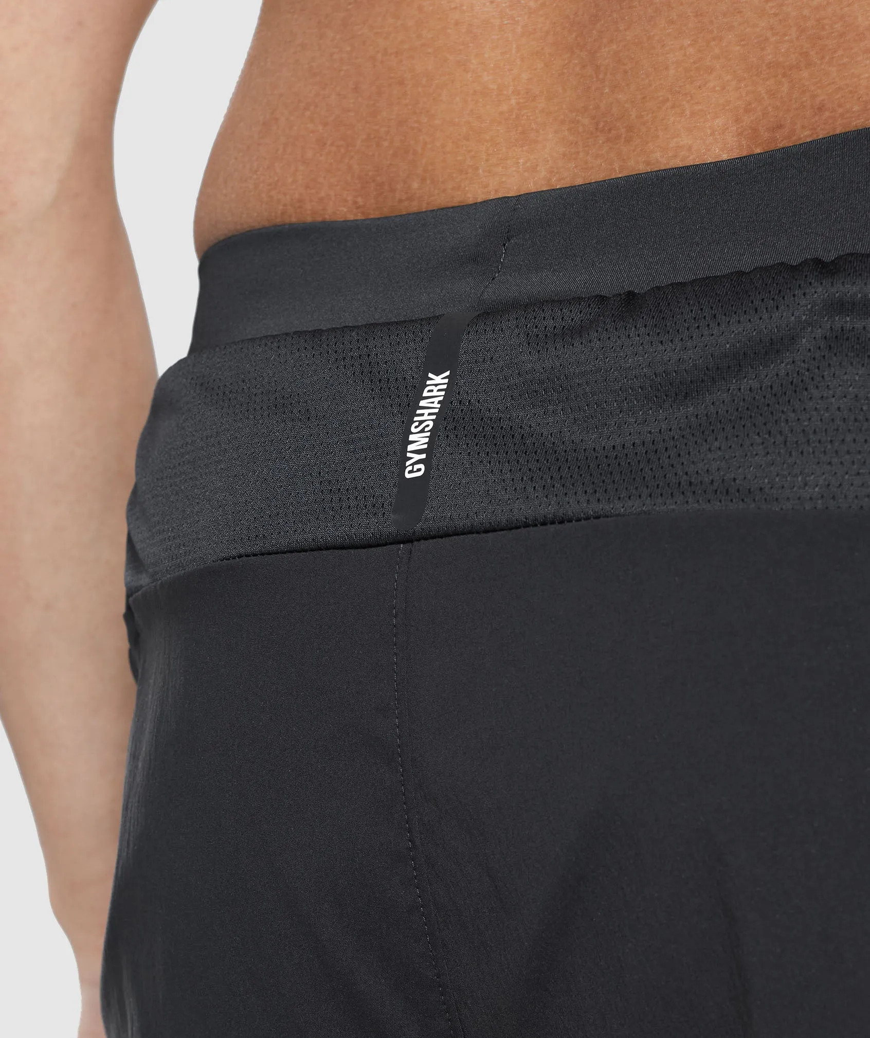 Gymshark Speed Evolve 3" 2 In 1 Shorts - Black sold by Gymshark product image thumbnail 5